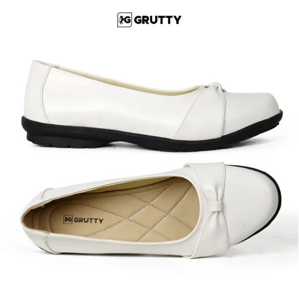 Grutty Sepatu Putih Casual Pita Sepatu Akper Putih Pita
