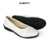 Grutty Sepatu Putih Casual Pita Sepatu Akper Putih Pita