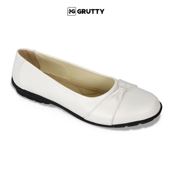 Grutty Sepatu Putih Casual Pita Sepatu Akper Putih Pita