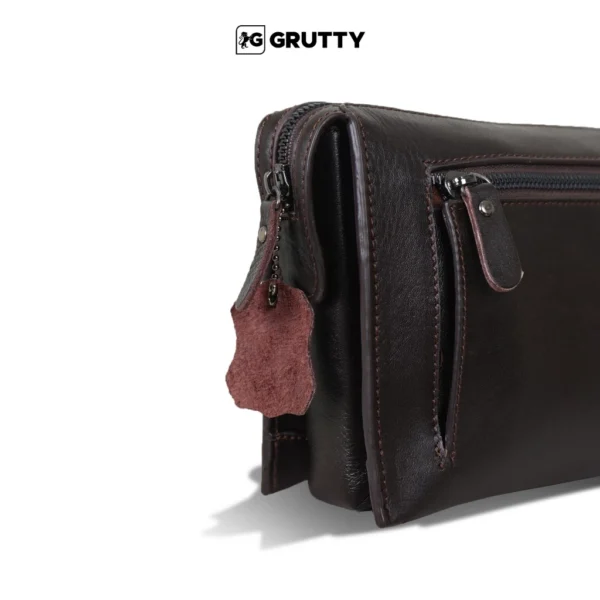 Handbag Kulit Sapi Dompet Clutch Tas Tangan Pria