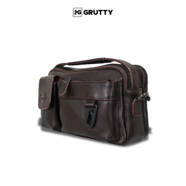 TAS Tas Selempang Bahu Pria Kulit Sapi Asli Handbag pria genuine Leather