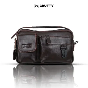 Tas Selempang Bahu Pria Kulit Sapi Asli Handbag pria genuine Leather