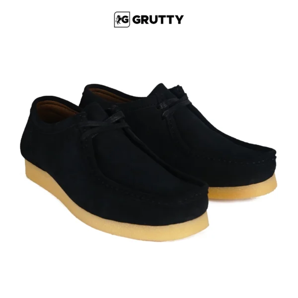 Grutty Chadwick Clarks Kulit Suede Pria Sepatu Formal Casual