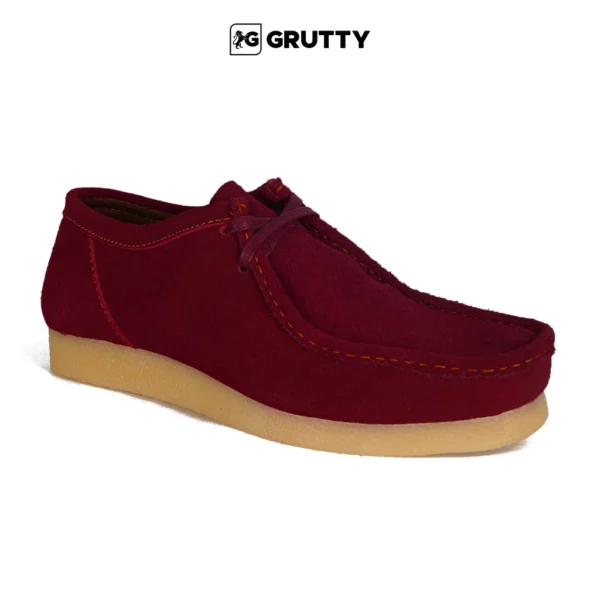Grutty Chadwick Clarks Kulit Suede Pria Sepatu Formal Casual