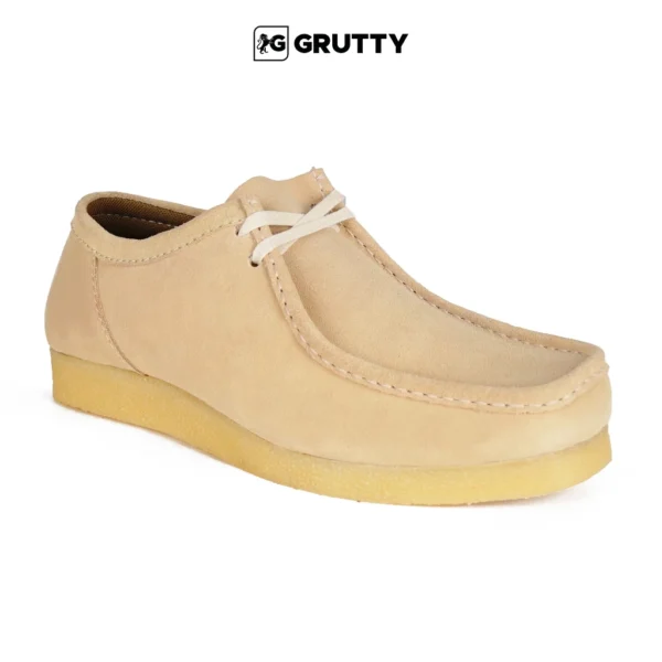 Grutty Chadwick Clarks Kulit Suede Pria Sepatu Formal Casual