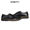 Sepatu Oxford kulit Asli Pantofel Pria Formal Hitam Black Series